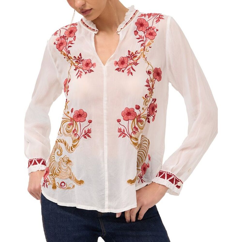 Johnny Was Womens  Roma Blouse